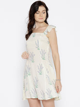 Load image into Gallery viewer, Off shoulder Skater Dress with Floral Print