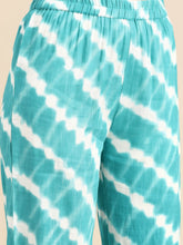 Laden Sie das Bild in den Galerie-Viewer, Deep back tie up kurta palazzo