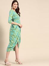 Carica l'immagine nel visualizzatore Galleria,Overlap Midi Dress