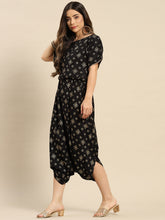 Carica l'immagine nel visualizzatore Galleria,Drop Shoulder dhoti jumpsuit