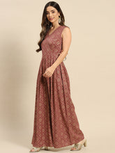 Load image into Gallery viewer, Overlap neck pleated jumpsuit