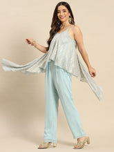 Load image into Gallery viewer, Asymmetric drape jumpsuit
