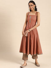 Load image into Gallery viewer, Strappy flare dress with palazzo