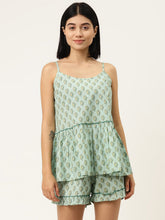Load image into Gallery viewer, Frill Speghetti and Shorts Set