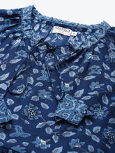 Load image into Gallery viewer, Mini Printed layered dress with balloon sleeve