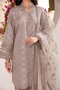 EMBROIDERED JACQUARD LAWN UF-345