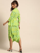 Laden Sie das Bild in den Galerie-Viewer, Peplum Yoke dhoti Jumpsuit