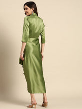 Load image into Gallery viewer, Shirt Dress with front Drape
