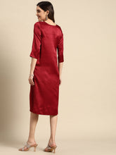 Carica l'immagine nel visualizzatore Galleria,Front Twist Midi Dress