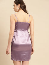 Load image into Gallery viewer, Front knot shift dress