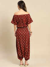 Carica l'immagine nel visualizzatore Galleria,Drop Shoulder dhoti jumpsuit
