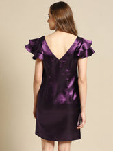 Load image into Gallery viewer, Frill Sleeve Shift dress