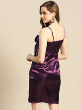 Load image into Gallery viewer, Front knot shift dress