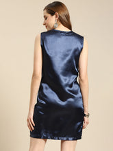 Load image into Gallery viewer, Front Knot Shift Dress