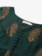 Load image into Gallery viewer, High low block printed top