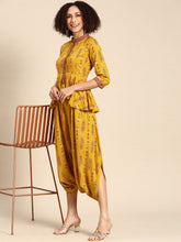 Load image into Gallery viewer, Peplum with dhoti Jumpsuit