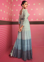 Load image into Gallery viewer, Shades Of Blue Georgette Embroidered Anarkali Suit