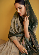 Load image into Gallery viewer, Tan Brown Designer Embroidered Georgette Anarkali Suit (Pre-Order)