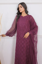 Load image into Gallery viewer, EMBROIDERED SCHIFFLI CHIFFON UF-337