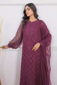 EMBROIDERED SCHIFFLI CHIFFON UF-337