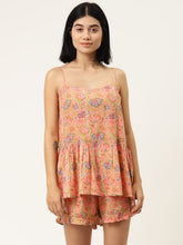 Load image into Gallery viewer, Frill Speghetti and Shorts Set