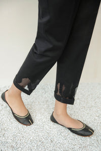 EMBROIDERED COTTON TROUSER 215