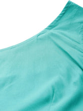 Cargar imagen en el visor de la galería, Cowl Skirt with dupatta drape and blouse