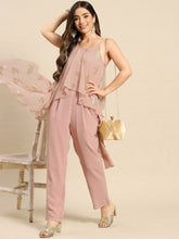 Carica l'immagine nel visualizzatore Galleria,Asymmetric drape jumpsuit