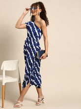 Carica l'immagine nel visualizzatore Galleria,One Shoulder Dhoti Jumpsuit