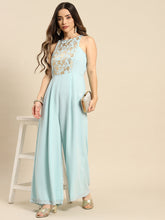 Load image into Gallery viewer, In cut pleated jumpsuit