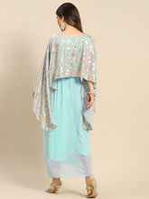 Load image into Gallery viewer, Cape top with draped skirt