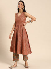 Load image into Gallery viewer, Deep back tie up kurta palazzo