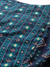 Load image into Gallery viewer, Crop top with dhoti pants