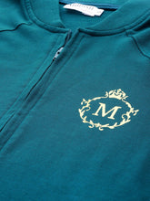 Load image into Gallery viewer, Zipper Sweatshirt with Straight Track pant set