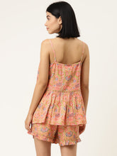 Load image into Gallery viewer, Frill Speghetti and Shorts Set
