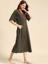 Load image into Gallery viewer, Kaftan Dress with side pockets