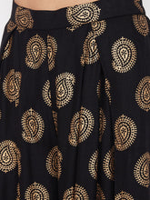 Load image into Gallery viewer, Crop Top with pleated palazzo