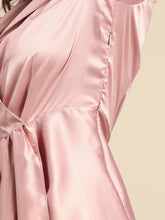 Carica l'immagine nel visualizzatore Galleria,Shirt Dress with front Drape