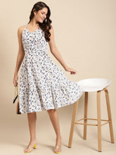 Load image into Gallery viewer, Strappy flared dress