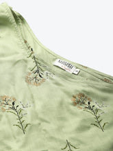 Load image into Gallery viewer, One Shoulder yoke overlap printed dress