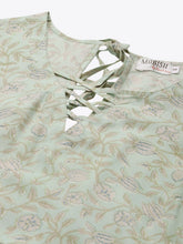 Load image into Gallery viewer, Printed Bell sleeve Dress