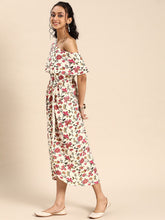 Load image into Gallery viewer, Cold shoulder Asymmetric overlap Dress