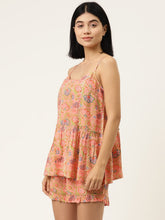 Load image into Gallery viewer, Frill Speghetti and Shorts Set