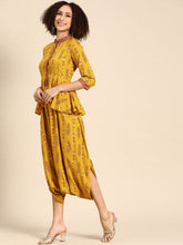 Load image into Gallery viewer, Peplum with dhoti Jumpsuit