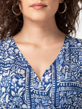 Load image into Gallery viewer, Overlap Yoke Midi Dress