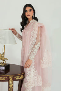 EMBROIDERED CHIFFON FROCK PR-685