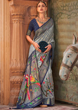 Load image into Gallery viewer, Shades Of Pink Paithani Silk Saree