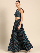Load image into Gallery viewer, Flared Skirt with Crop Top