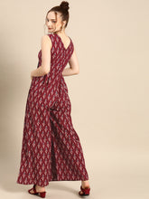 Carica l'immagine nel visualizzatore Galleria,Overlap neck pleated jumpsuit