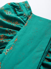 Load image into Gallery viewer, Dhoti with dupatta drape and Blouse